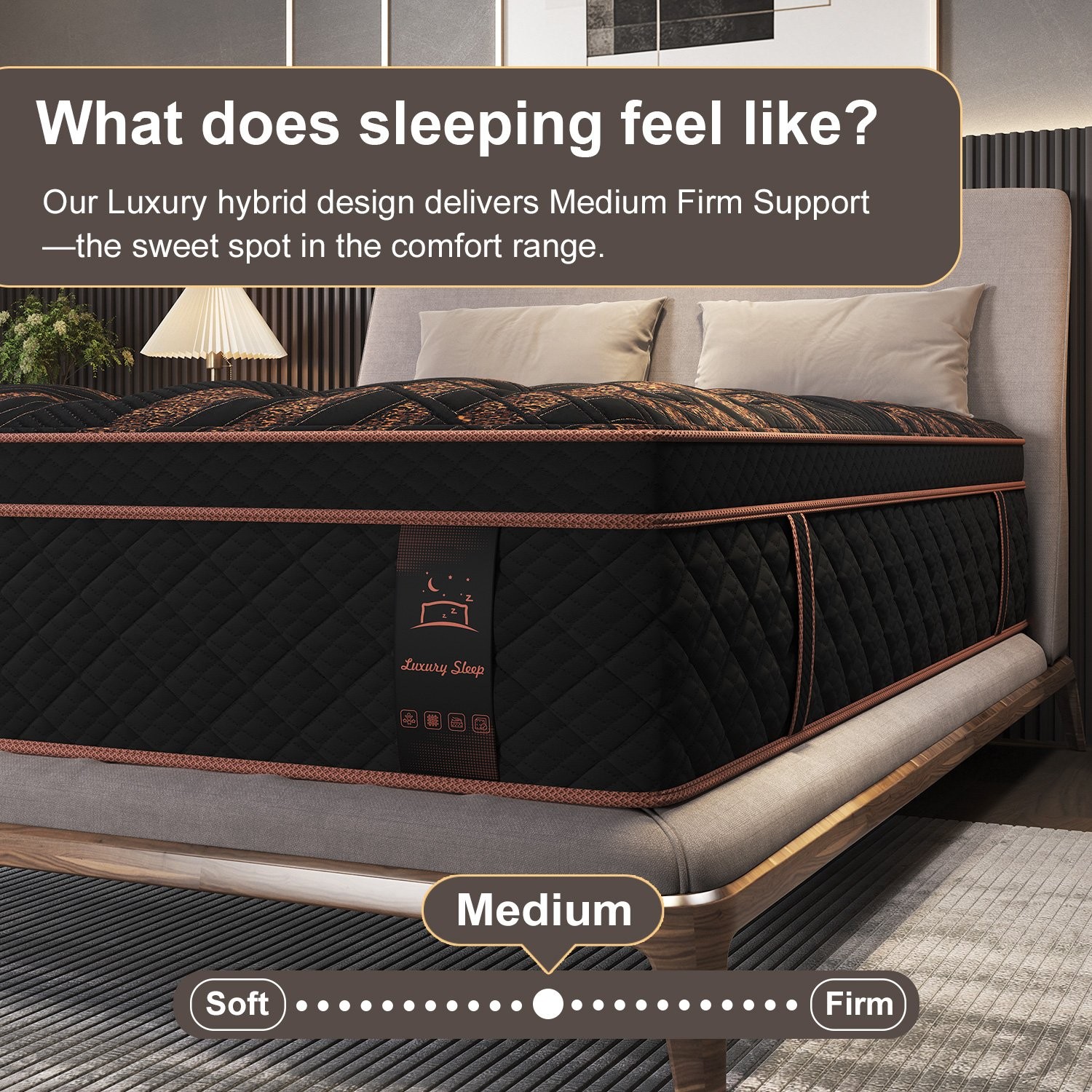 12/14 Inch Hybrid Gel Memory Foam Mattress Twin Full Queen King Size In a Box