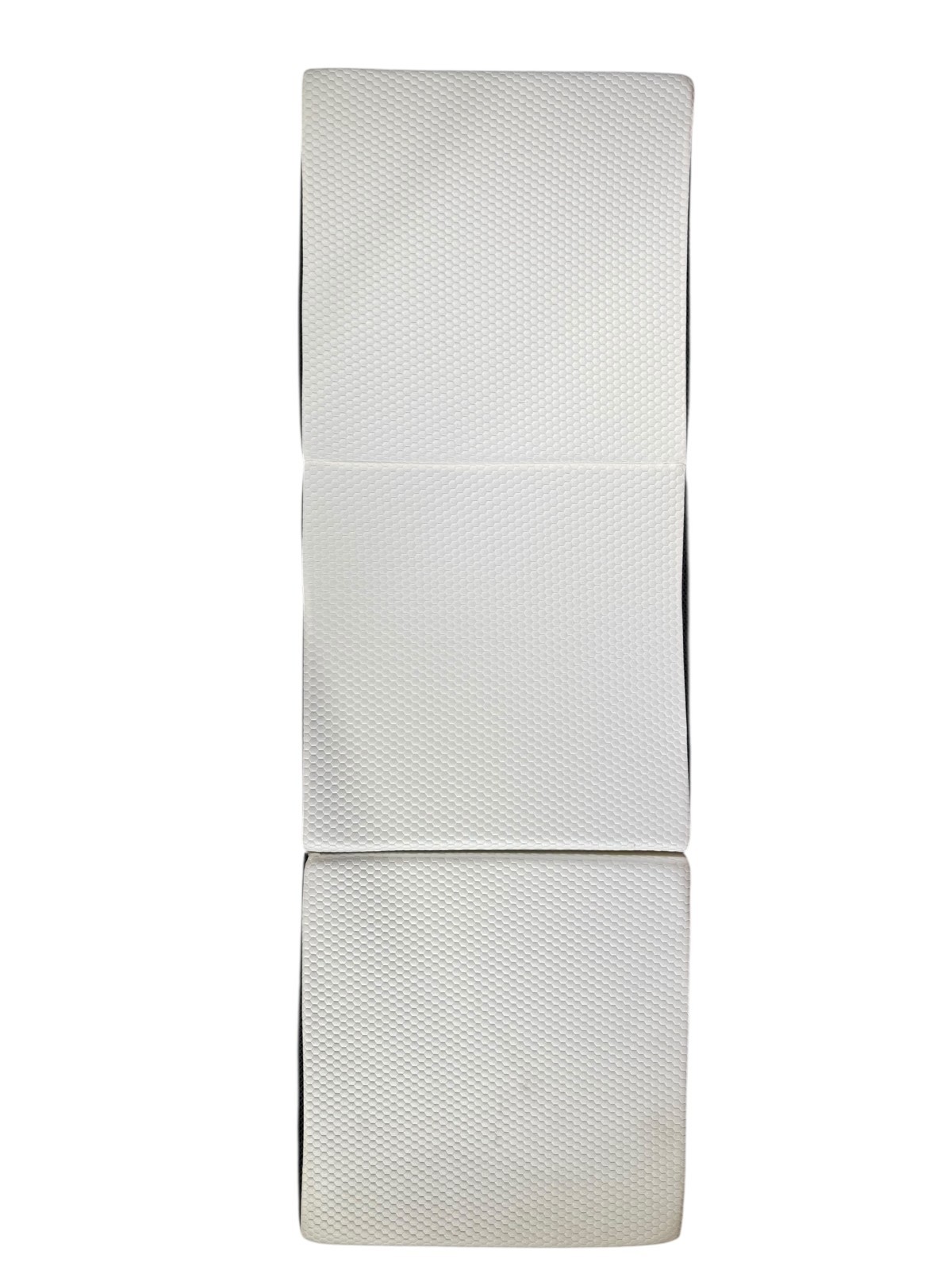 Folding Mattress 3 inch Single Tri-fold Memory Foam Topper Washable Cover