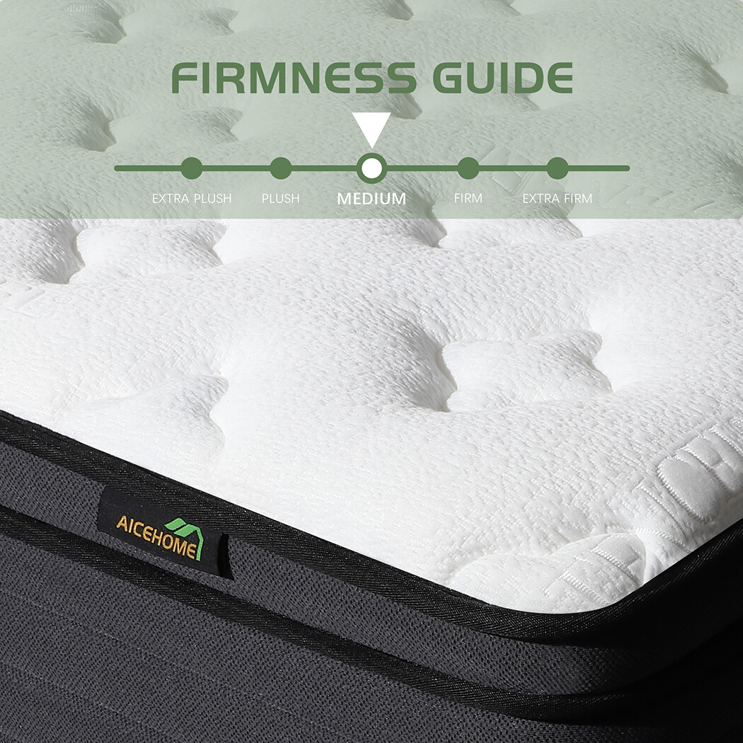 12″ 14″Gel Memory Foam Mattress Innerspring Medium Twin Full Queen King in a box