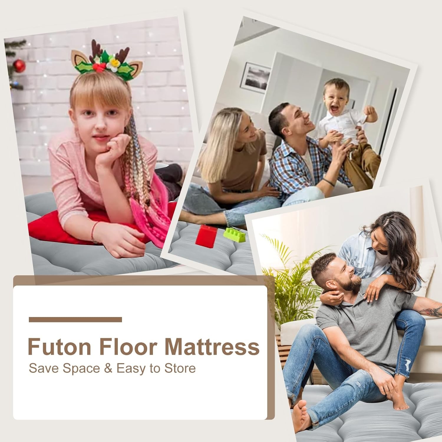 Garvee Futon Mattress Tatami Mat Japanese Sleeping Floor Mattress Futon Foldable