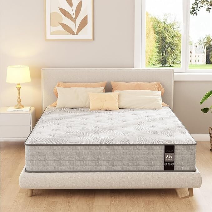 14 Inch Full Size Mattress Hybrid Gel Memory Foam Pocket Coils Mattress In a Box