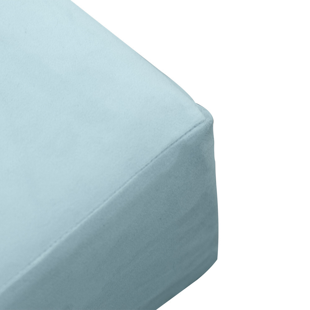 Knife Edge 6″ Twin Size 75x39x6 Velvet Indoor Daybed Mattress |COVER ONLY|-AD355