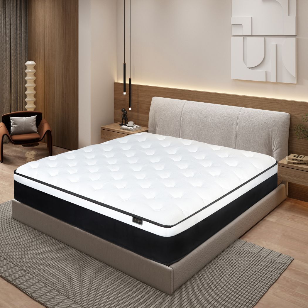 Mattress 12 Inch Full Size Hybrid Mattress in A Box ,Innerspring Gel Memory Foam