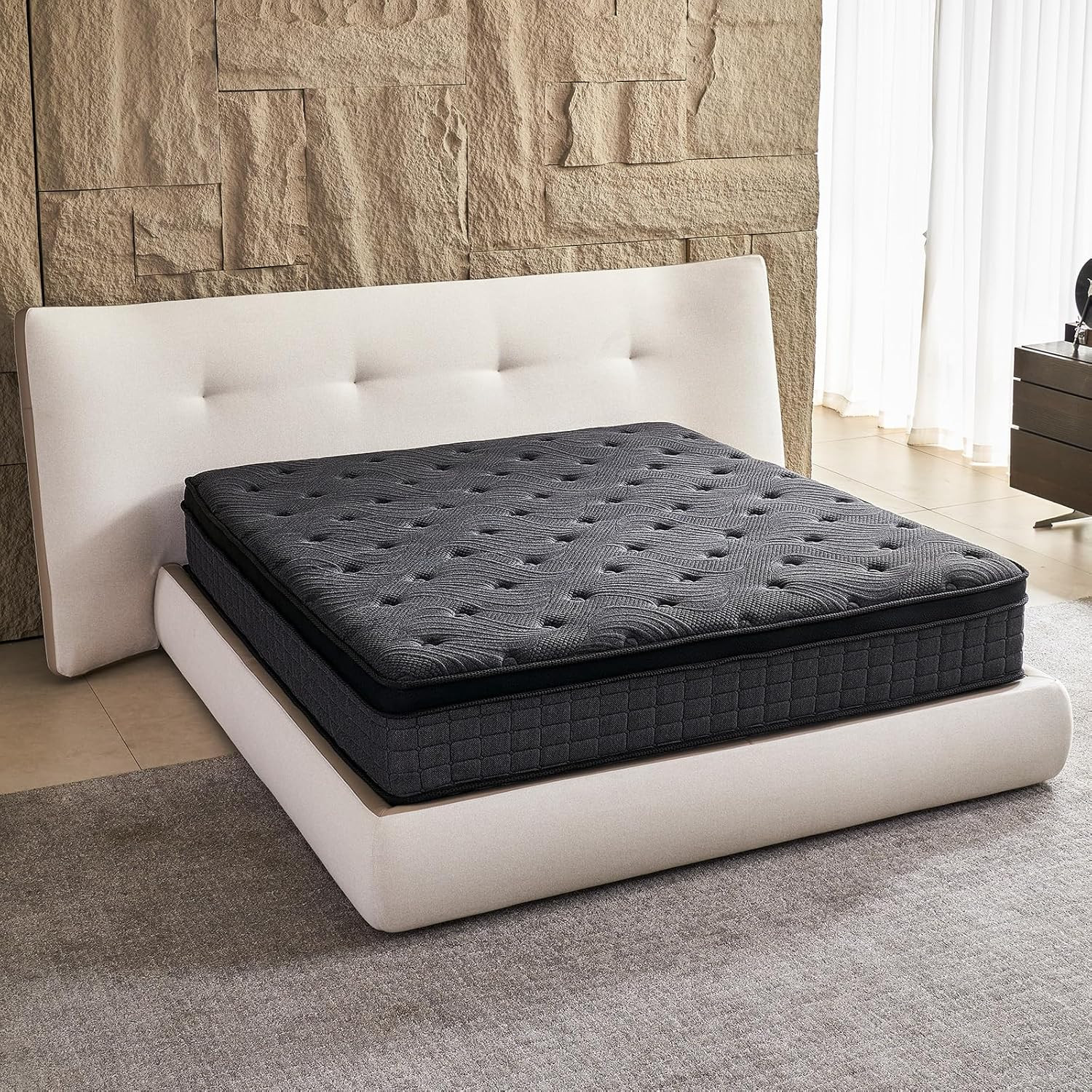 12″ Hybrid Full Mattress with Gel Foam & Pocket Springs for Comfort & Support