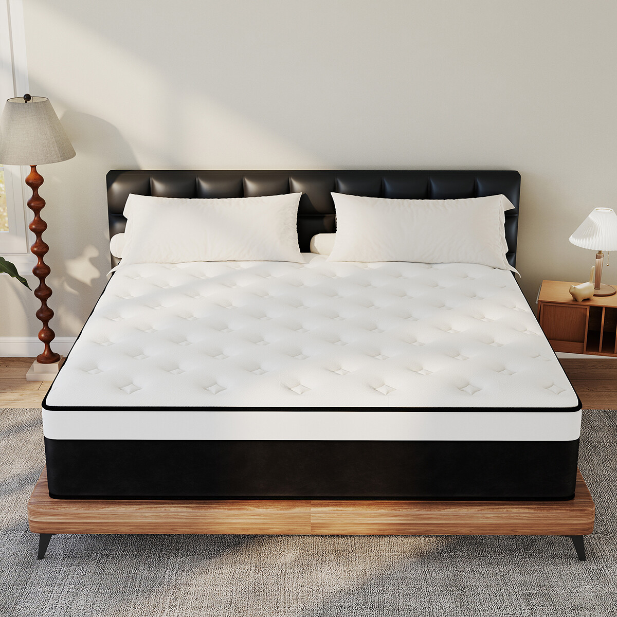 12/14 Inch Luxury Memory Foam Mattress Twin Full Double Queen King Size in a box