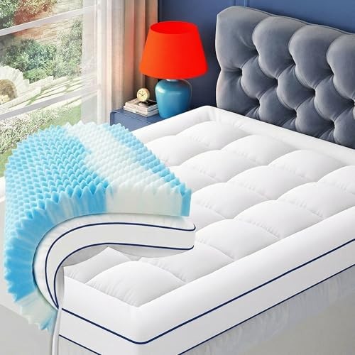 Twin XL Dual Layer 4 Inch Memory Foam Mattress Twin XL(80″X39″X4″) 4 Inches