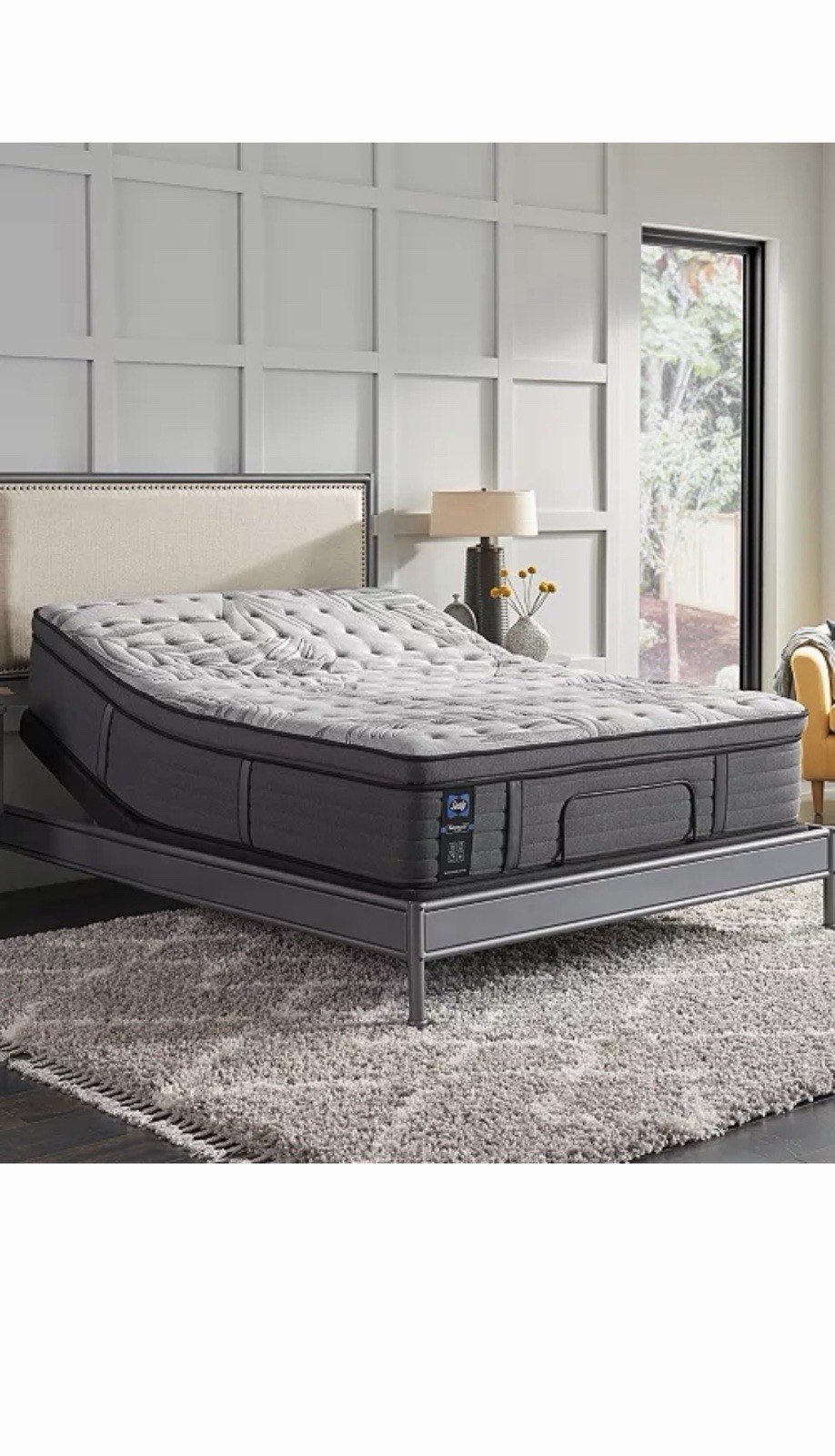 Posturepedic Chaddsford 15″ Medium Euro Pillowtop Mattress-Queen