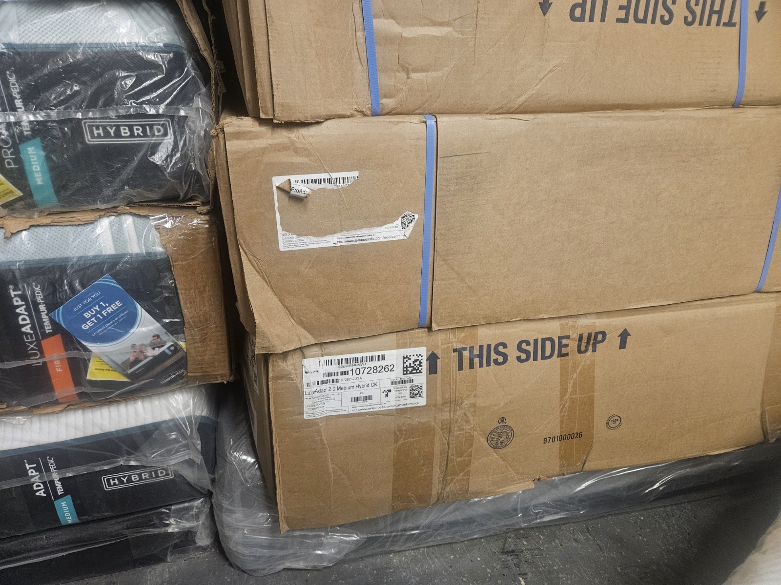 TempurPedic PRO ADAPT HYBRID 2.0 MEDIUM CALIFORNIA KING MATTRESS NEW CLEARANCE