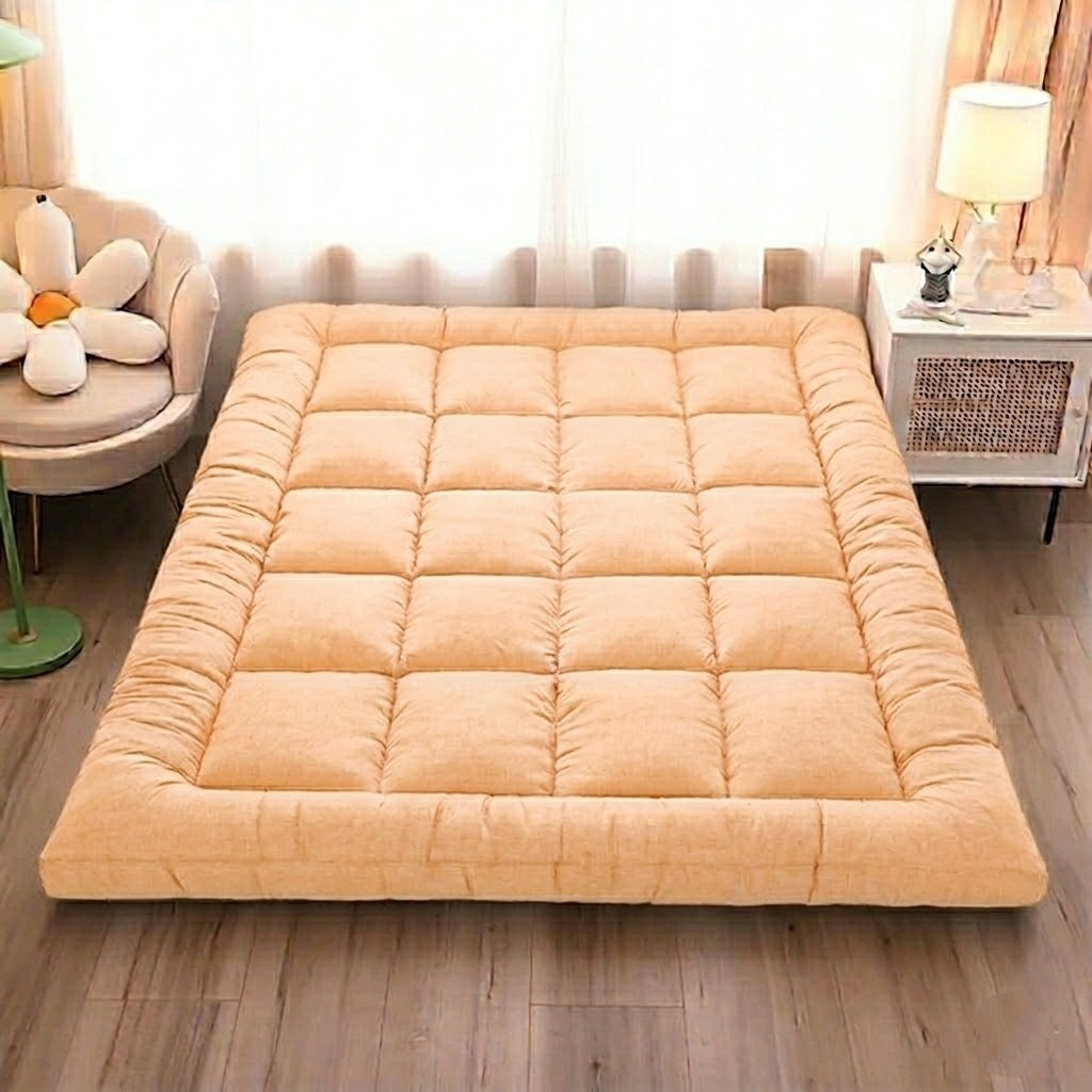 Japanese Floor Mattress Foldable Futon Mattress Sleeping Tatami Mat Camping Pad