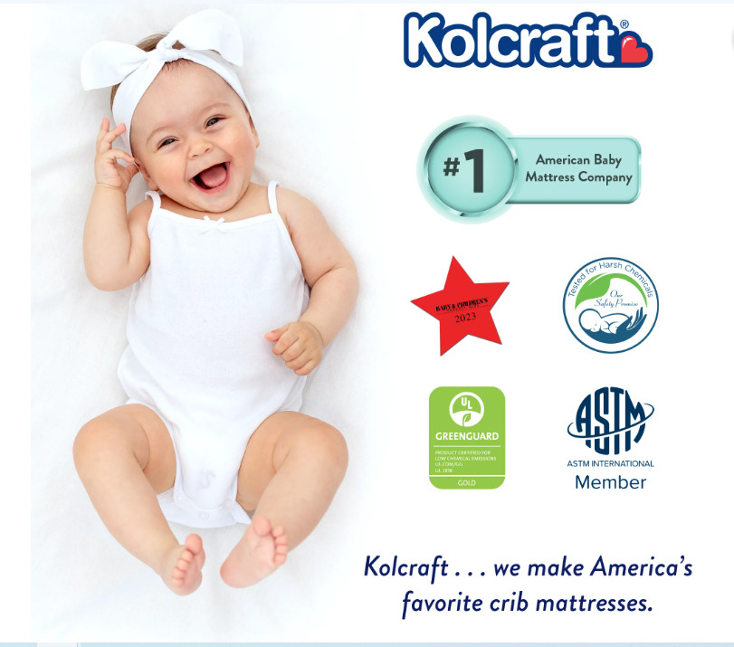 Pediatric 800 Extra Firm Crib Toddler Mattress 80Coil Waterproof Pick Your Color