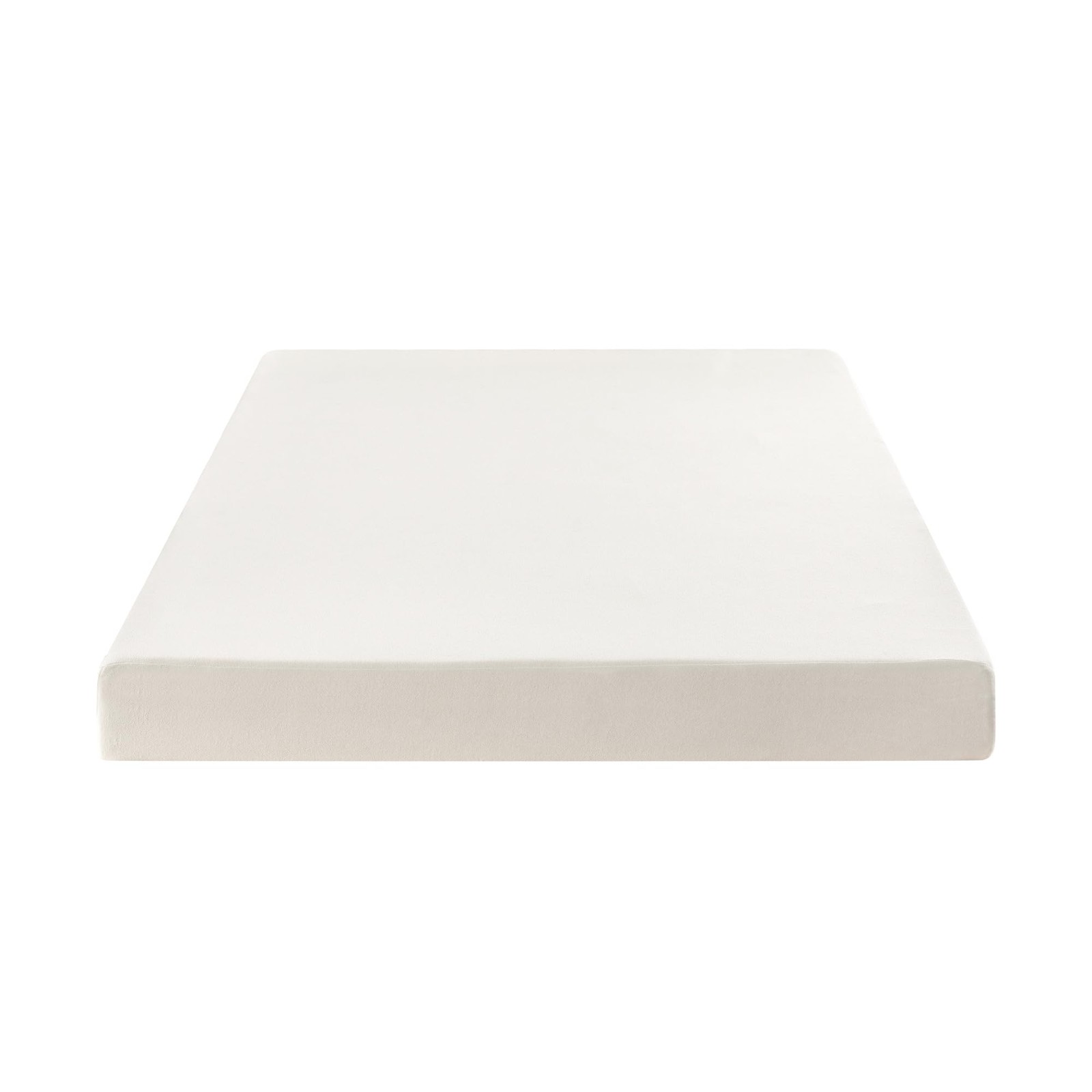 Full Mattress 6 inch Bed-In-A-Box, Green Tea Memory Foam White