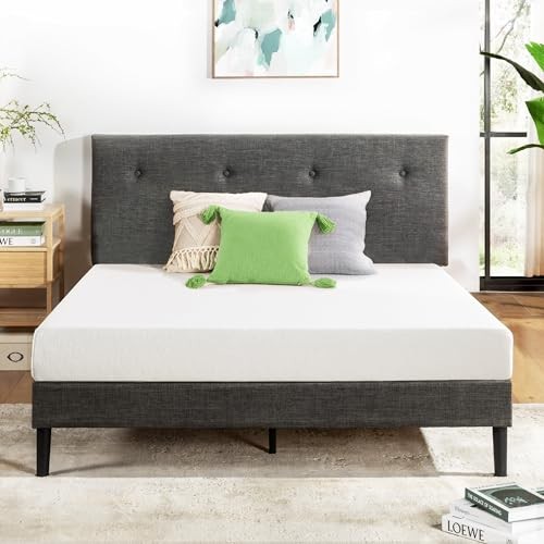 6 inch Bed-In-A-Box, Green Tea Memory Foam, White 6 Inch Mattress Twin