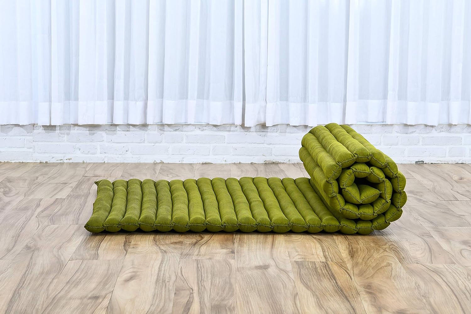 – Foldable Floor Mattress – Japanese Roll up Futon -Trifold Tatami Mat- Guest Fl