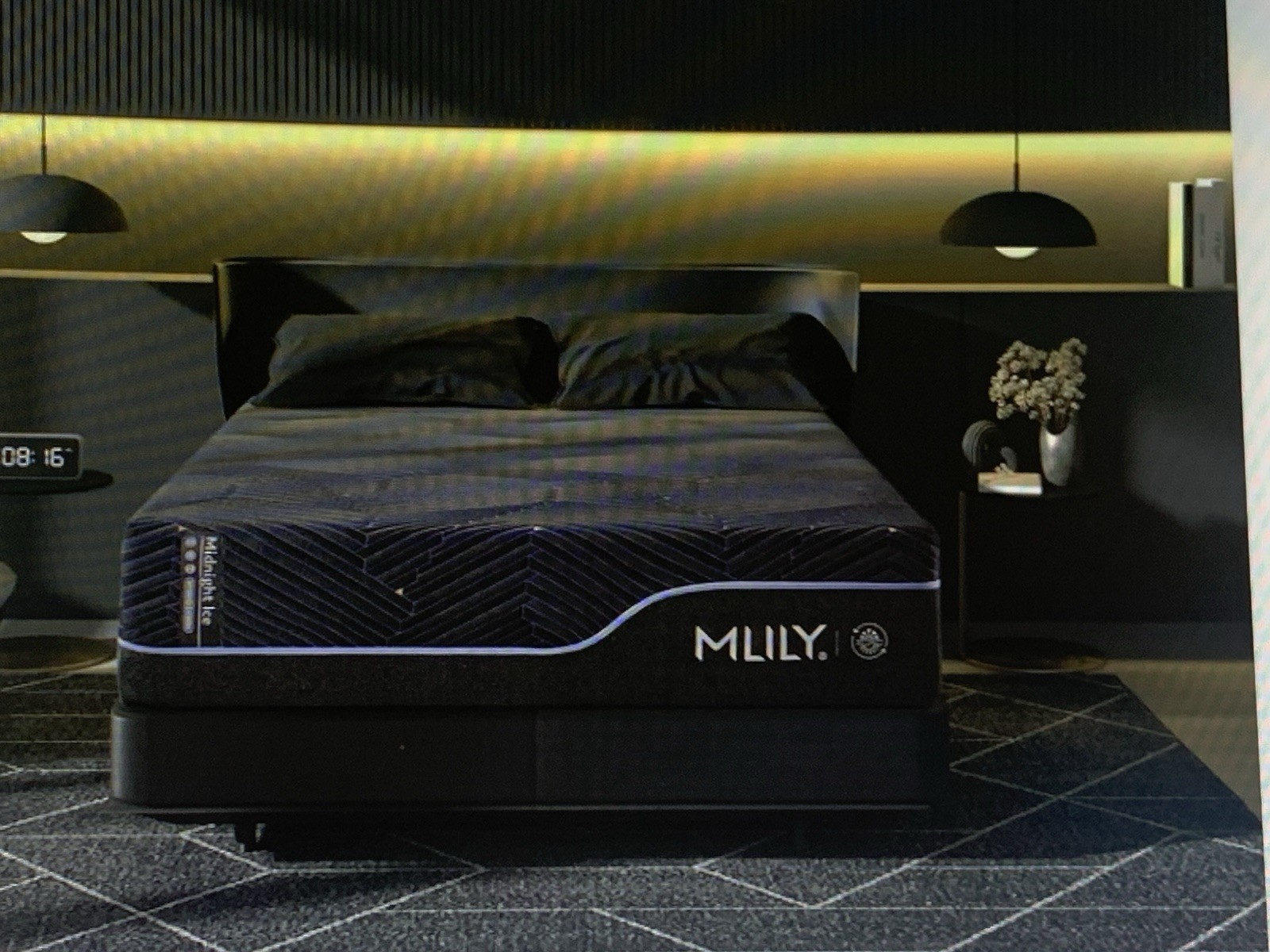 Mlily King Mattress Midnight Ice Firmer 1.0