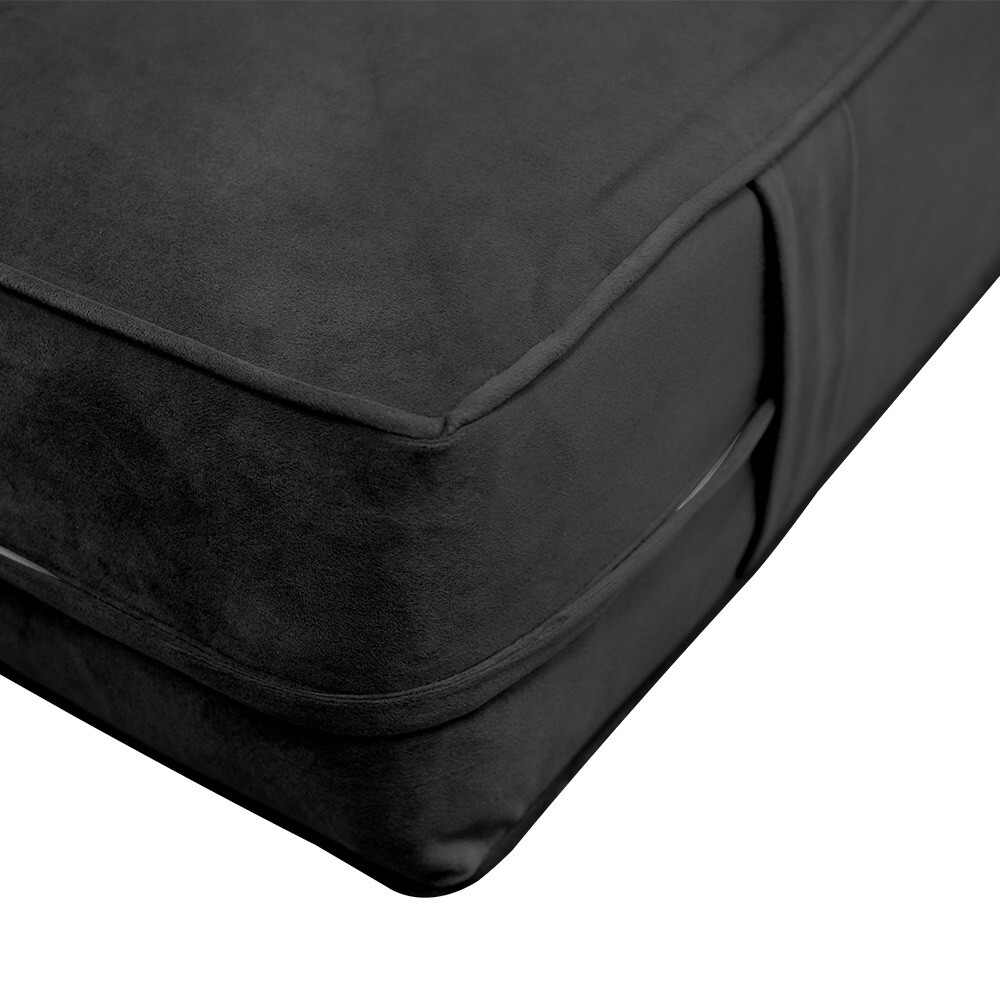 Same Pipe 6″ Twin 75x39x6 Velvet Indoor Daybed Mattress |COVER ONLY|-AD350