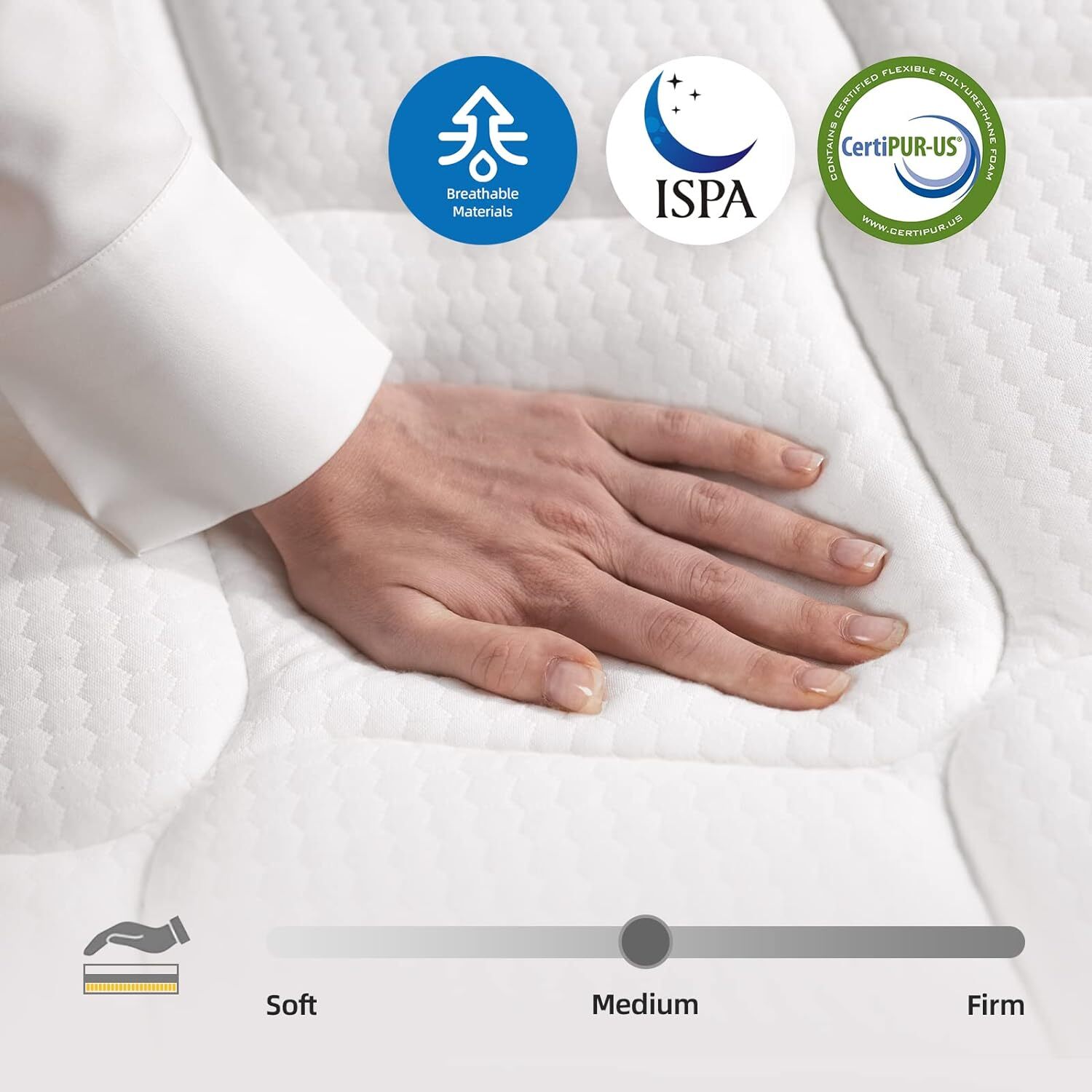 Anti-Fungal Gel Memory Foam Mattress 10″ 12″ Full Size Mattress Brand New In Box