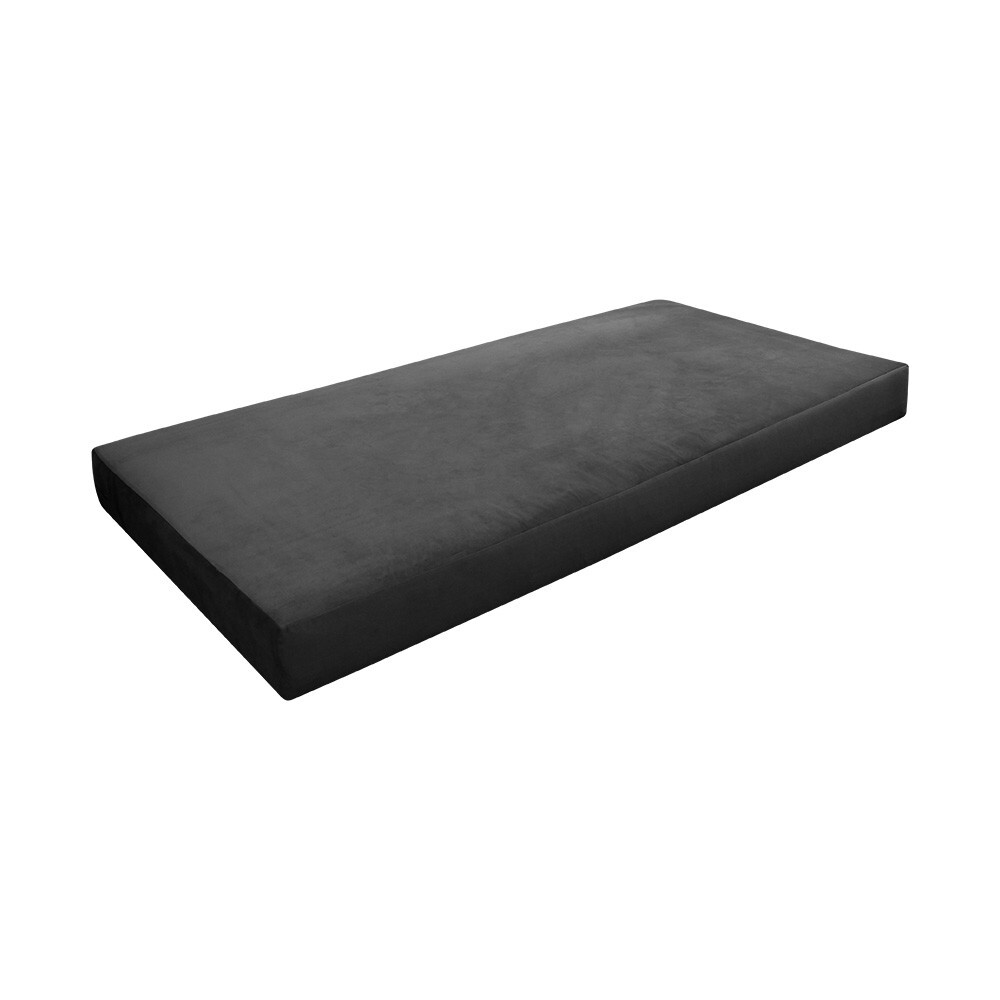 Knife Edge 6″ Twin Size 75x39x6 Velvet Indoor Daybed Mattress |COVER ONLY|-AD350