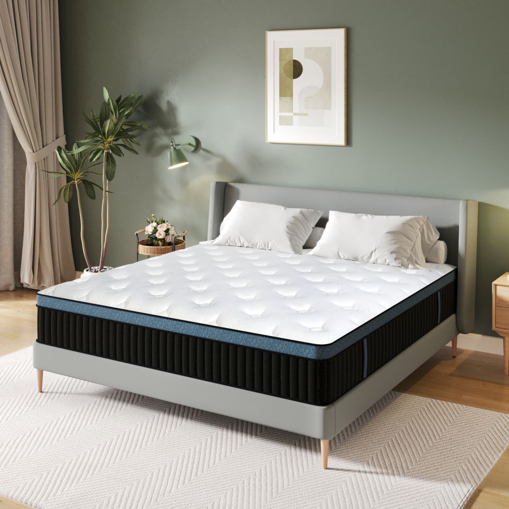 12″ 14″ Mattress in a Box Twin Full Queen King Size Memory Foam Pocket Spring