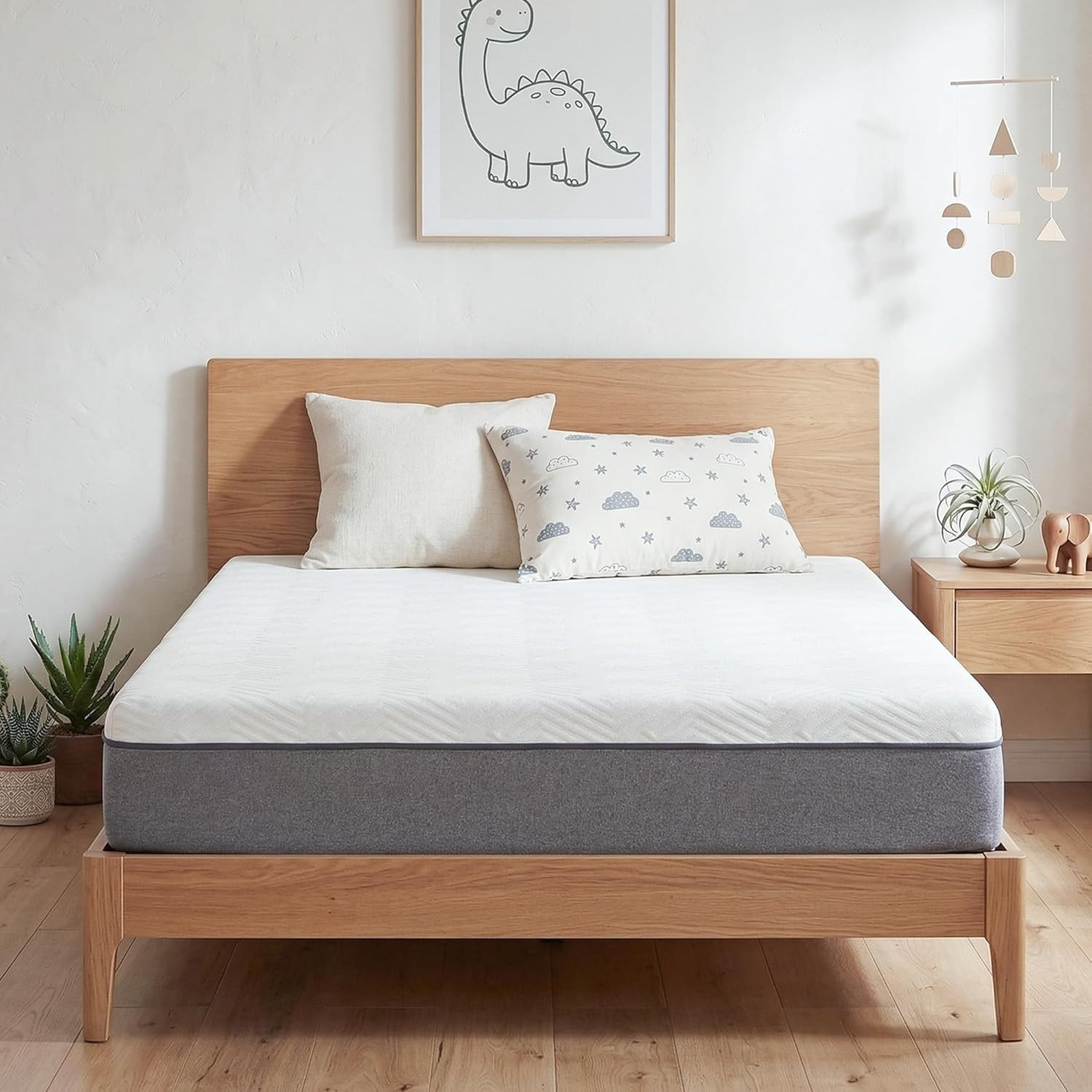 8 Inch Twin Mattress, Memory Foam Twin Size Bed Mattress in a Box, Soft and Comf