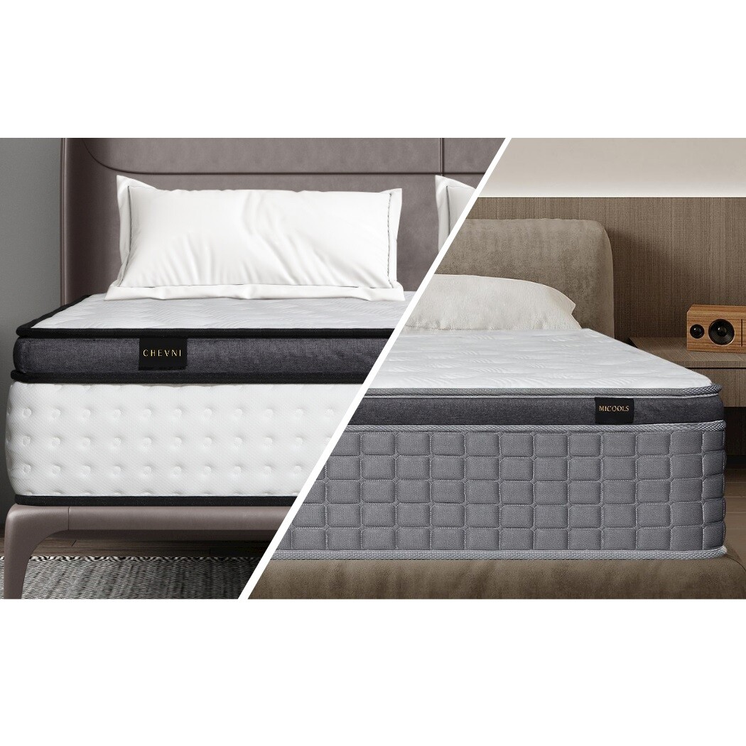12” Memory Foam Mattress Hybrid InnerSpring Twin Full Queen King Size in Box