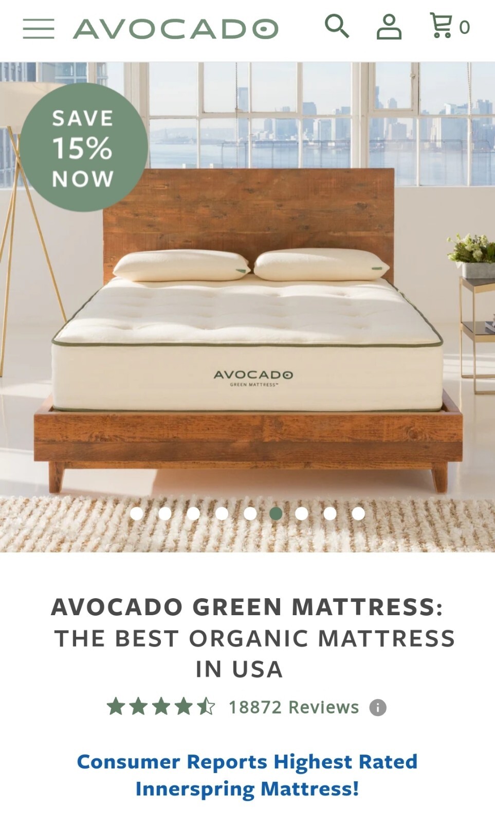 Avocado Green Mattress Standard No Pillow Top CAL-King Size
