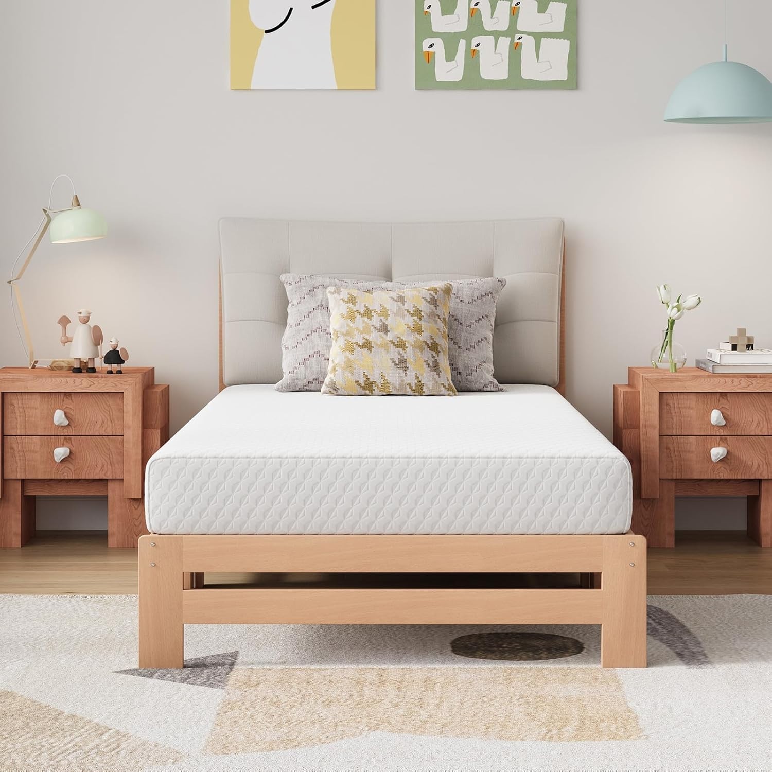 Twin 8-Inch Memory Foam Mattress – CertiPUR Certified for Cool, Comforting Sleep