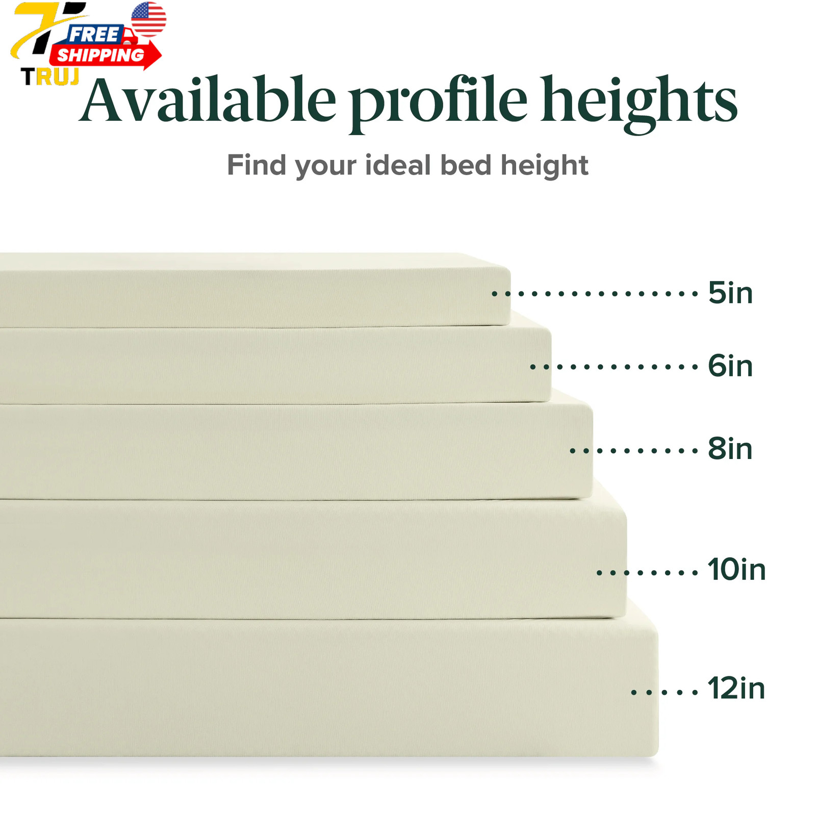 Gel Airflow 6″ Twin Tight Top Memory Foam Mattress