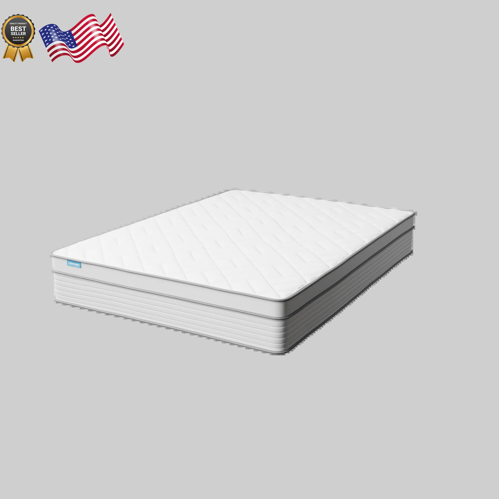12″ QUEEN Linenspa Hybrid Mattress Plush Memory Foam And Coil Mattress Beddin