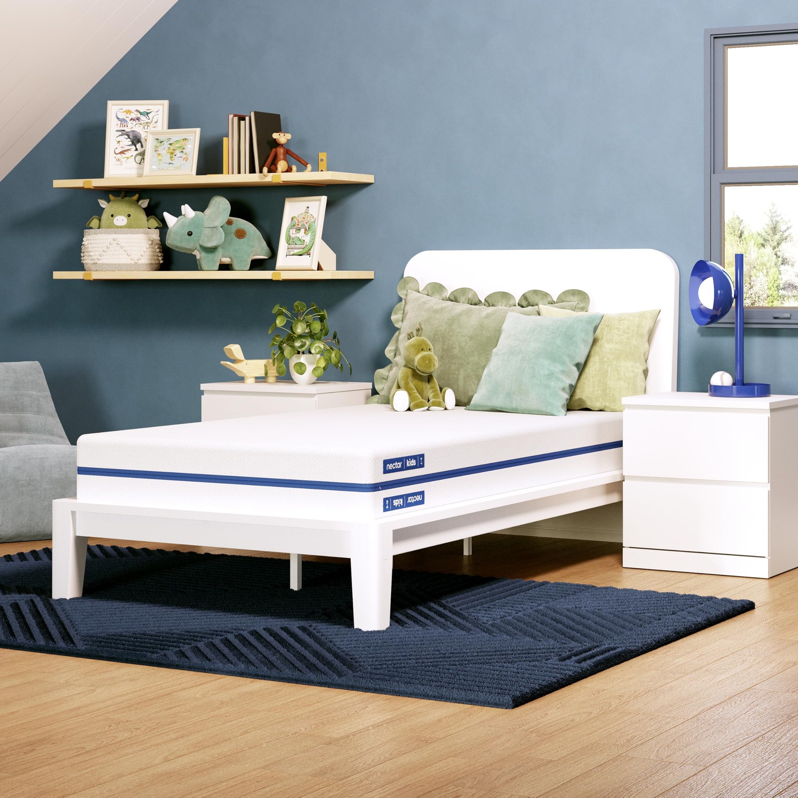 Twin Mattress 8” – 2-Sided Design for Growing Children Ages 3-12+ – Pressure …