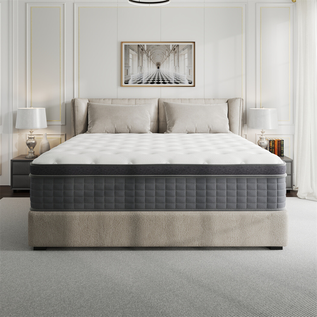 10/12/14 Inch Memory Foam Mattress Twin Full Queen King Size Spring Bed in a Box
