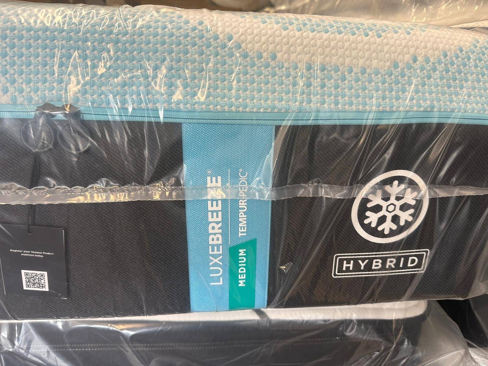 TempurPedic KING 2.0 LUXE BREEZE HYBRID MATTRESS 10 DEGREE NEW CLEARANCE FAST