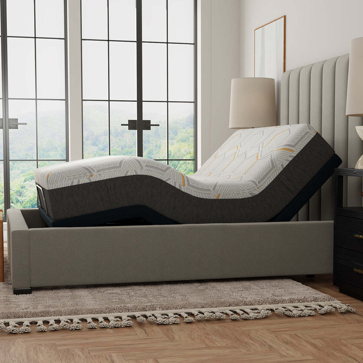 Bedplanet 12″ Copper Gel Infused Medium Firm Memory Foam Mattress