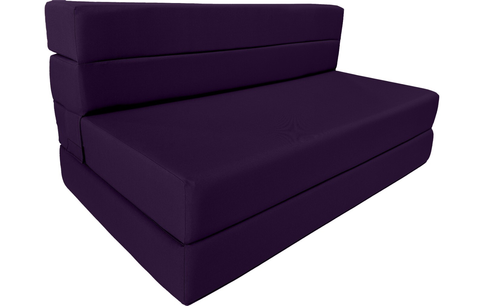 Folding Foam Mattress, Chair Lounger, Studio Guest Sleeper Sofa Bed, 80 x 39 x 6