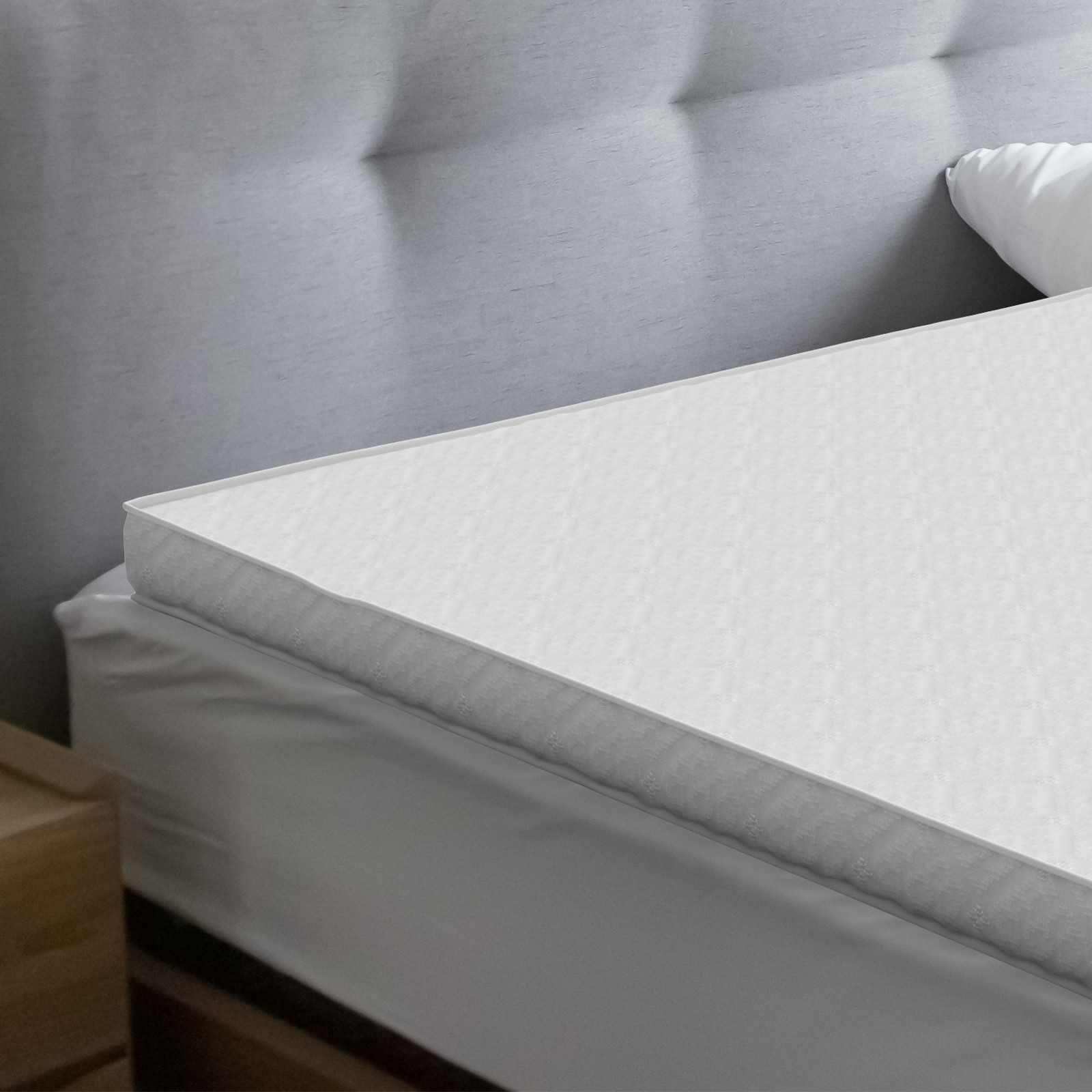 2-Inch Gel Memory Foam Mattress,Soft Mattress with Non-Slip Cover Twin Full XL