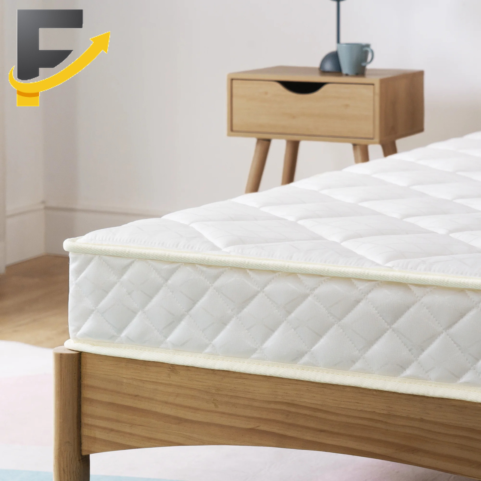 Slumber 1 by 6″ Comfort plus Innerspring Mattress Twin