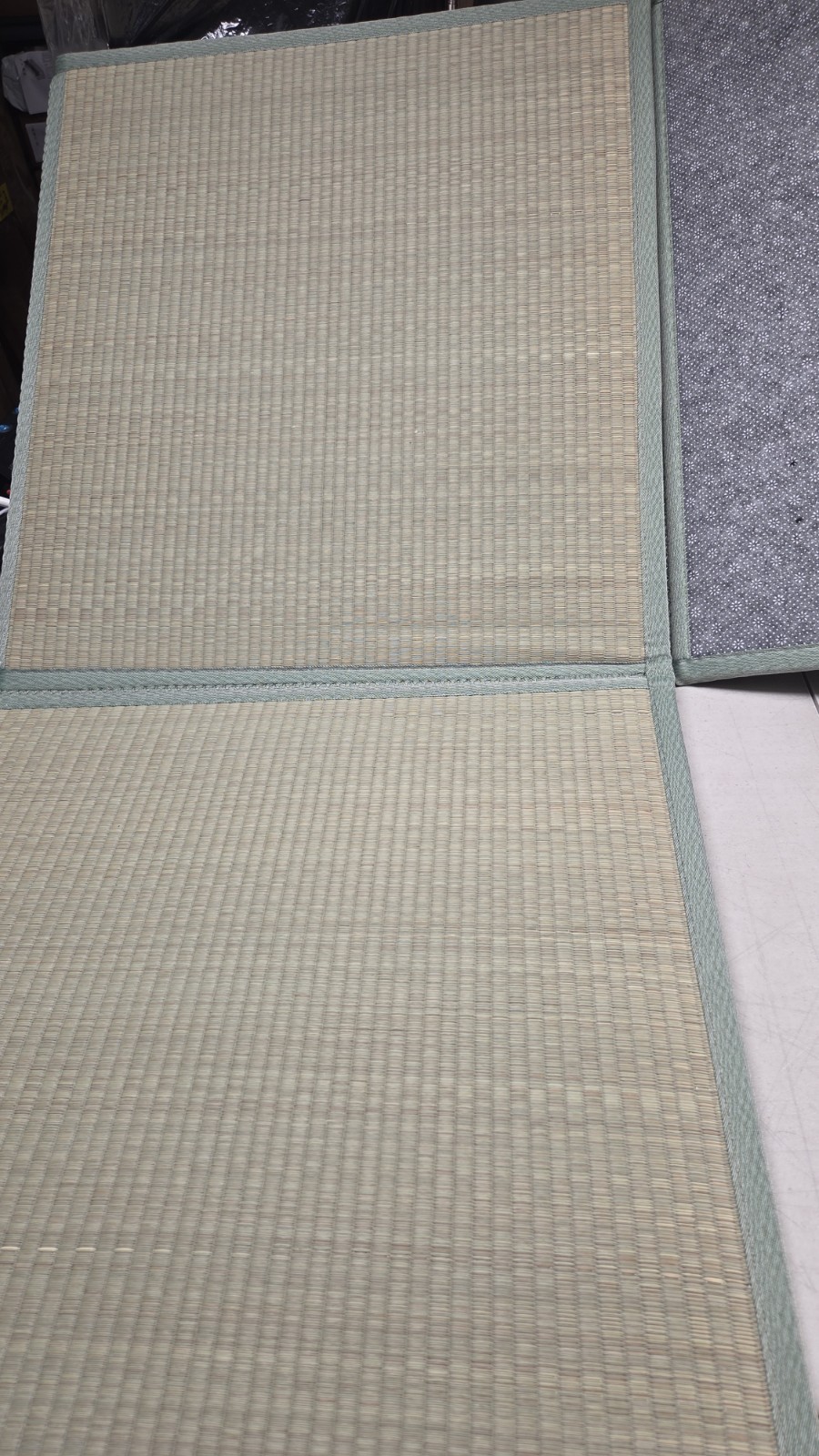 Japanese Tatami Mat,(Queen, 79″ x 59″ x 0.5″)100% Rush Grass Portable #1132S UP1