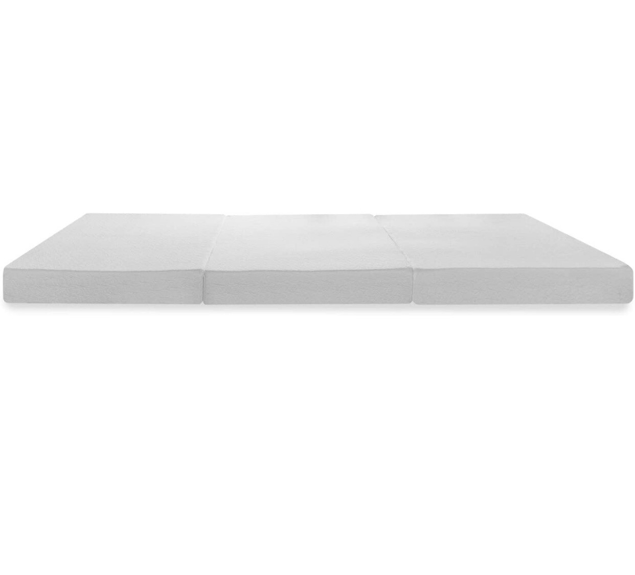 4in Tri Fold Folding Floor Mat Gel Memory Foam Topper Twin Xl