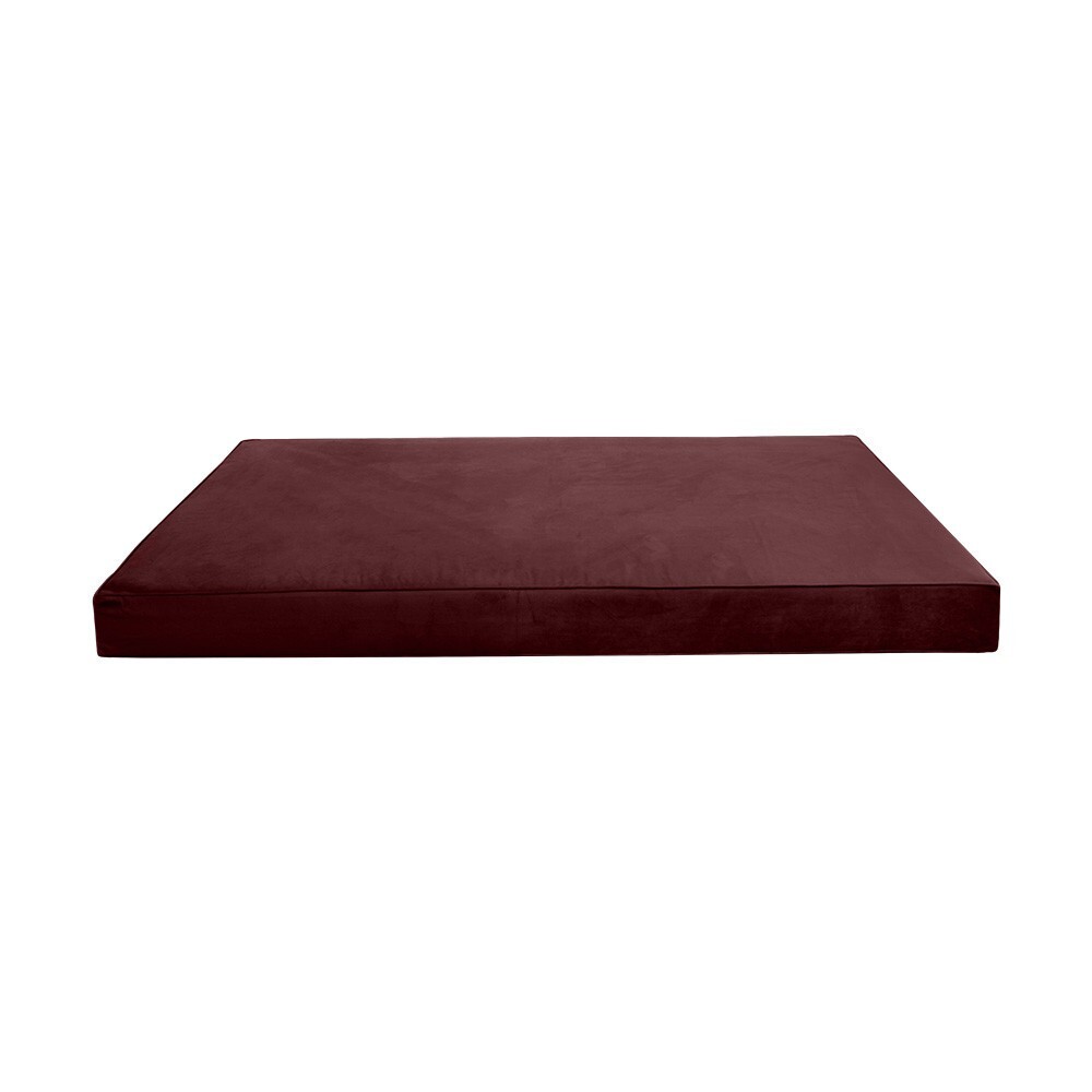 Same Pipe 6″ Twin-XL 80x39x6 Velvet Indoor Daybed Mattress |COVER ONLY|-AD368