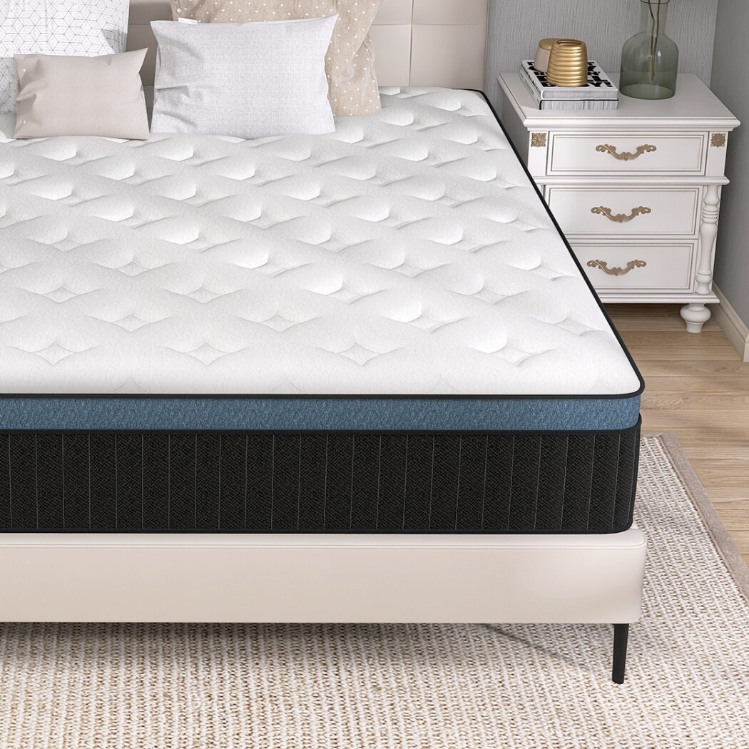12″ Gel Memory Foam Mattress Hybrid Innerspring Twin Full Queen King Bed in Box