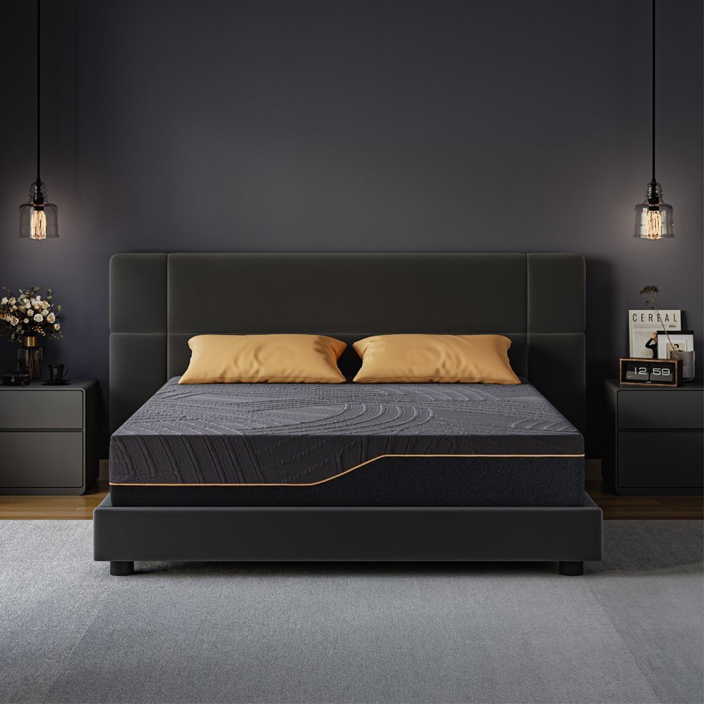 Dyonery Copper Gel Firm Memory Foam Mattress, CertiPUR-US Certified MADE IN USA