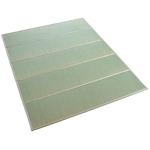 Japanese Tatami Mat (Igusa Mattress), Foldable, Rush Grass, Floor Queen XL