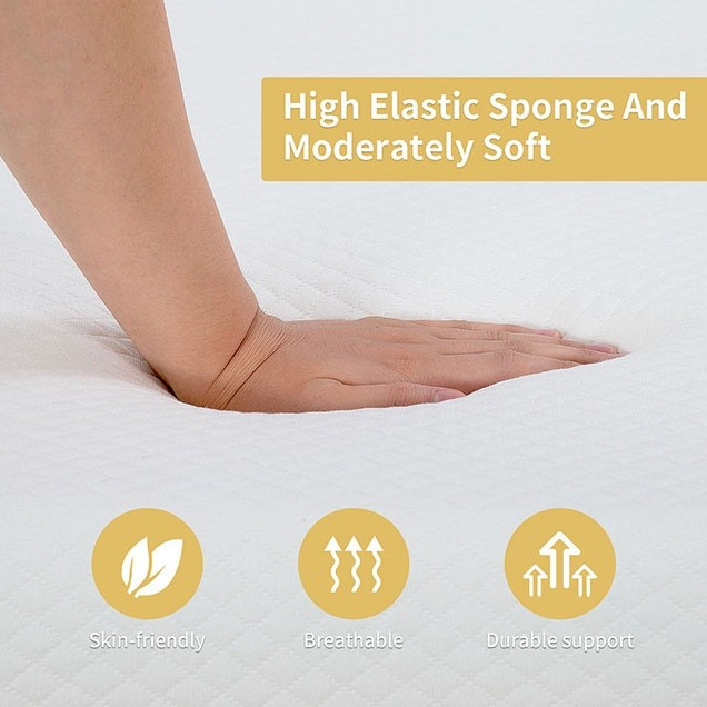8″ Gel Memory Foam Medium-Firm Mattress Twin/Twin XL/Full/Queen