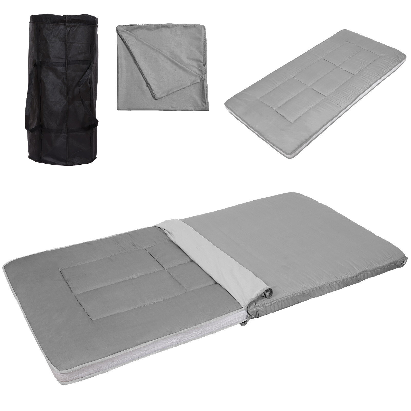 Japanese Floor Mattress Futon Mattress Foldable Roll UpTatami Mat Sleeping Pad