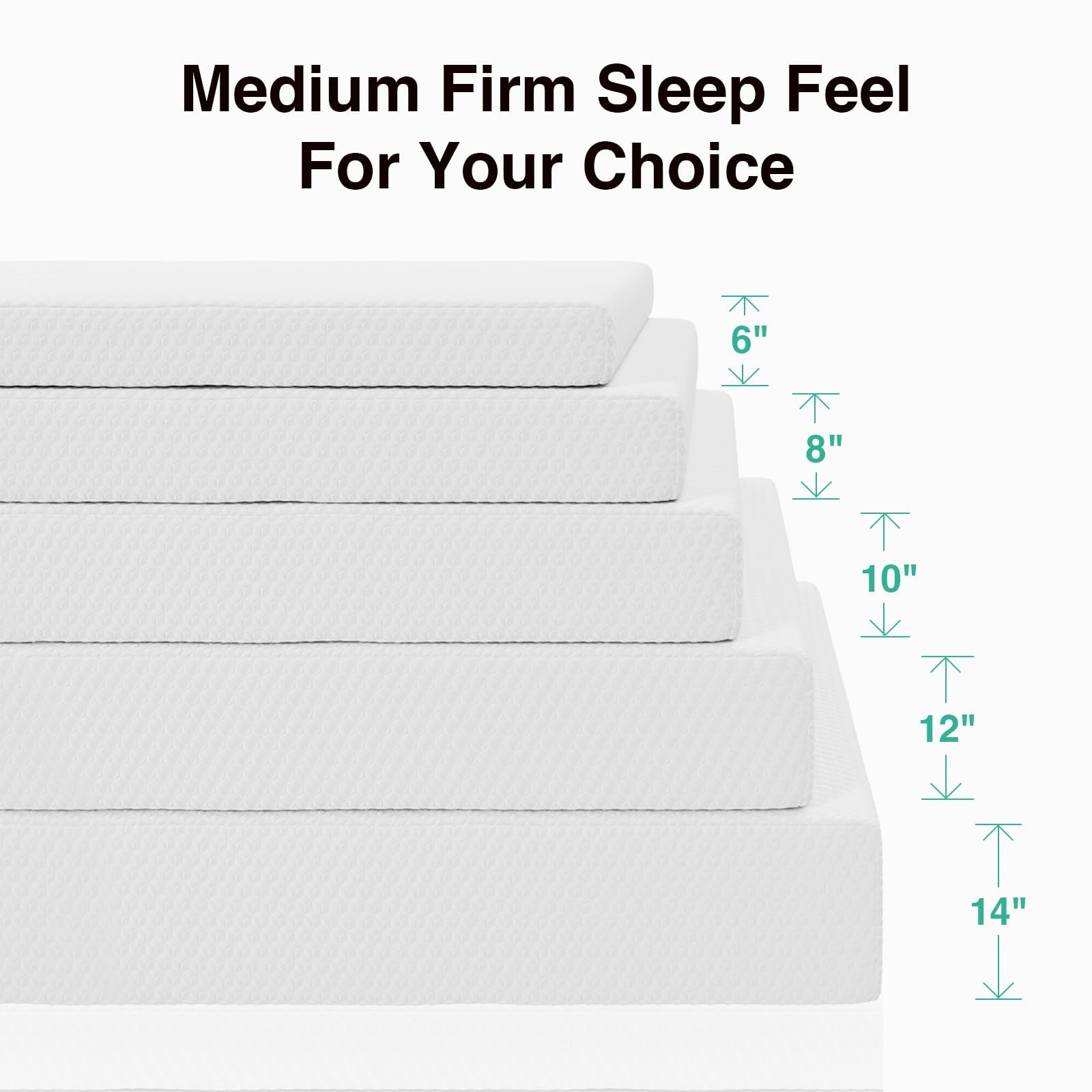 8 Inch Twin XL Memory Foam Mattress in a Box for Kids & Adults, Contour Suppo…
