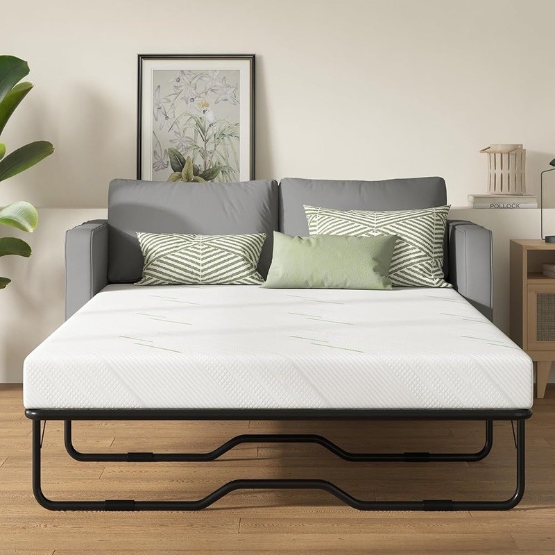 Gel Memory Foam Mattress Compact Folding Sofa Bed Supportive Durable Sleep New