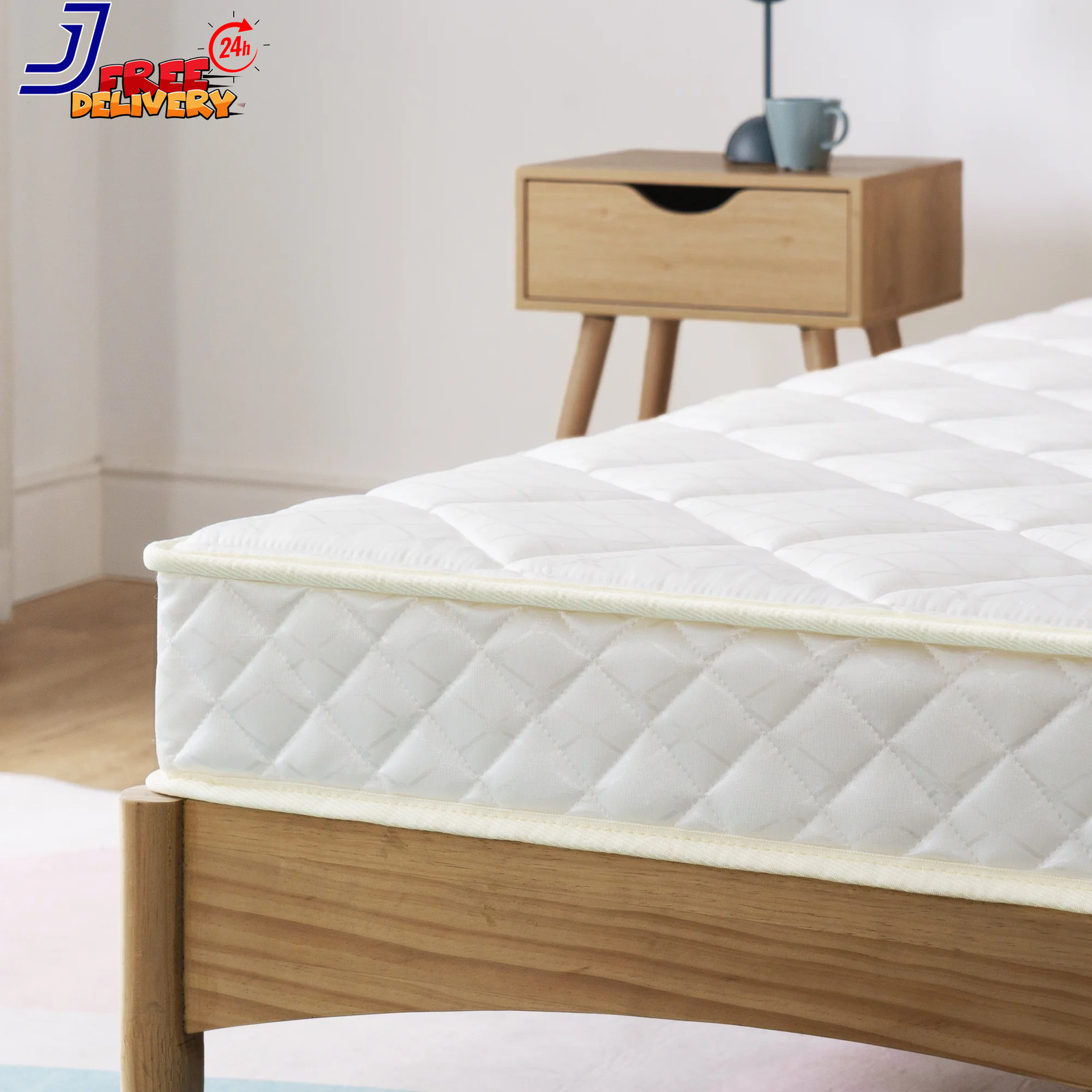 Twin Full 6″ Innerspring Comfort Bed Mattress for Bunk Beds Bedding