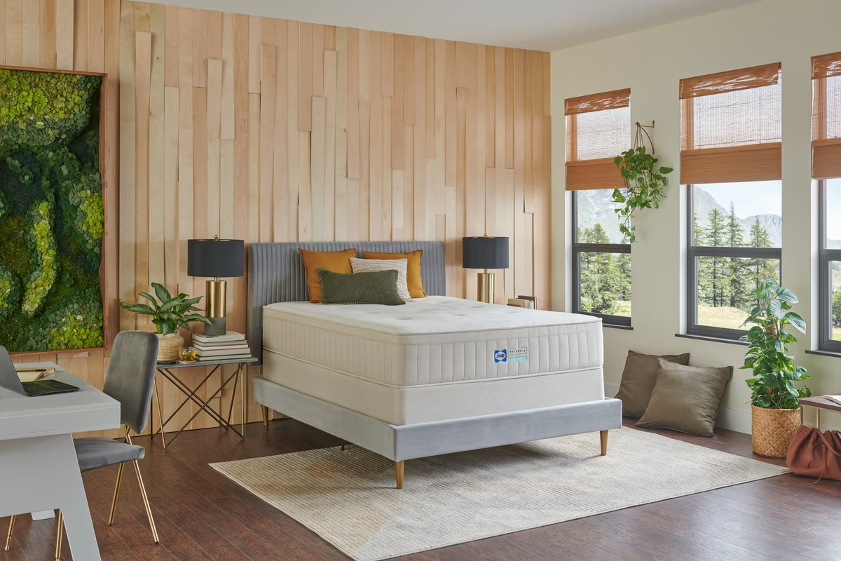 Sealy Naturals Mattress – CalKing Size (Natural Latex)