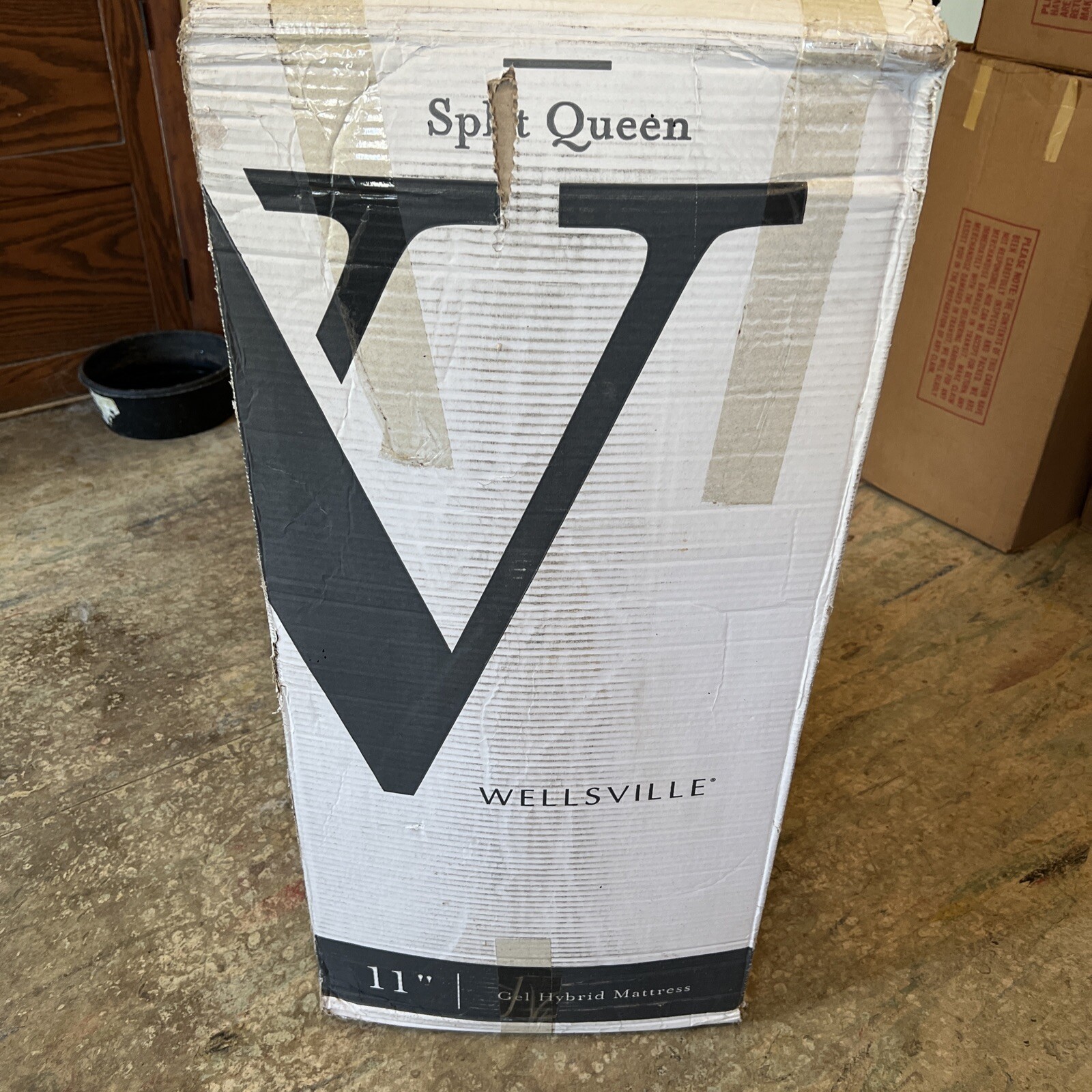Wellsville Queen Size Gel Hybrid Mattress 11″ New in Box