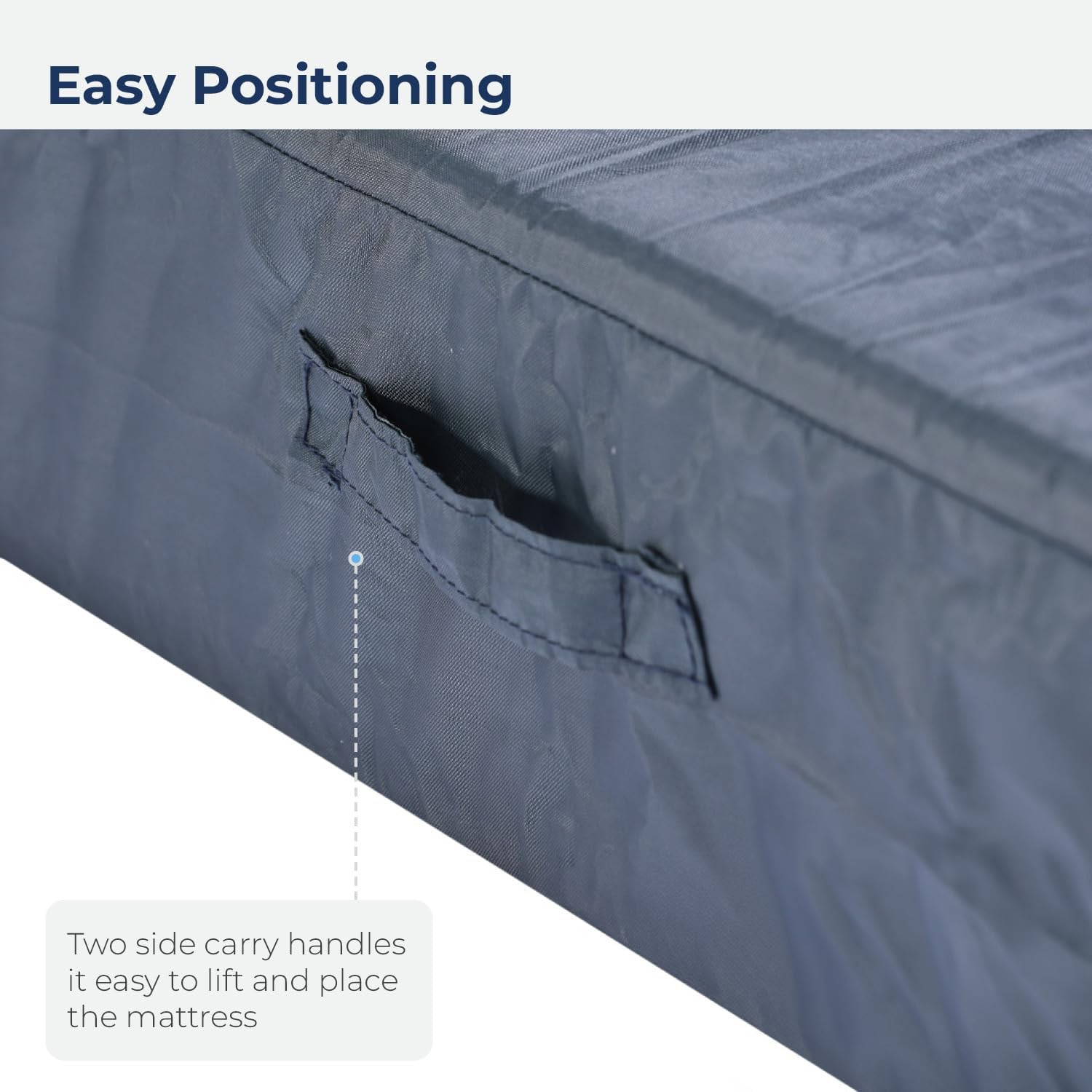15076 Decompressing Foam Mattress, Pressure-Relief Support for Homecare & Hospit