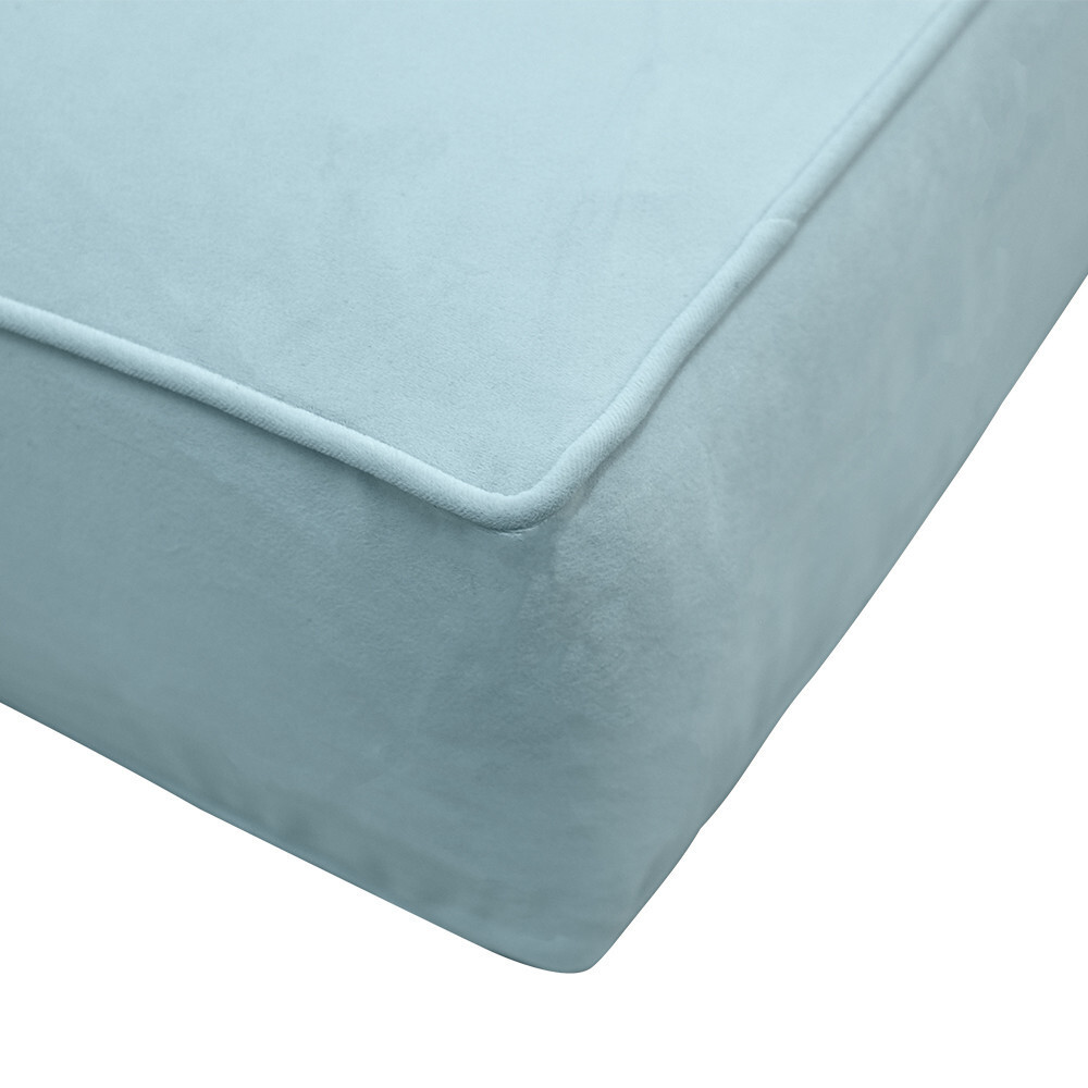 Same Pipe 8″ Twin 75x39x8 Velvet Indoor Daybed Mattress |COVER ONLY|-AD355